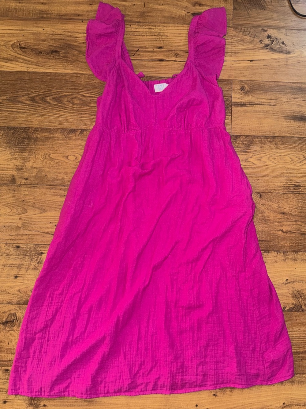 Women’s Fuchsia Sleeveless Maxi Dress